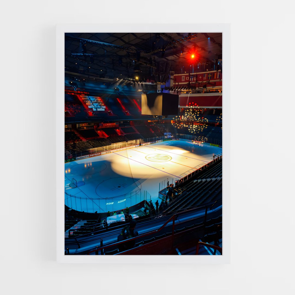 Poster Arena de Glace – affiche Hockey sur glace (vue 3)